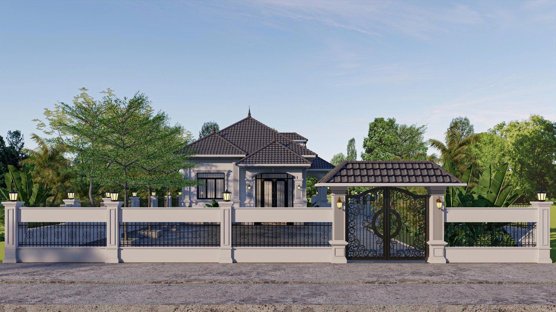 Cổng & tường rào
